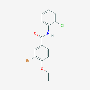 3-bromo-N-(2-chlorophenyl)-4-ethoxybenzamide