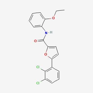 5-(2,3-dichlorophenyl)-N-(2-ethoxyphenyl)furan-2-carboxamide