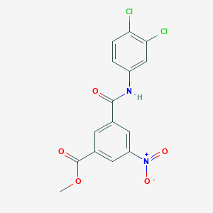 methyl 3-{[(3,4-dichlorophenyl)amino]carbonyl}-5-nitrobenzoate