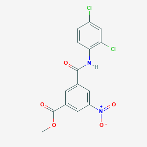 Methyl 3-[(2,4-dichlorophenyl)carbamoyl]-5-nitrobenzoate