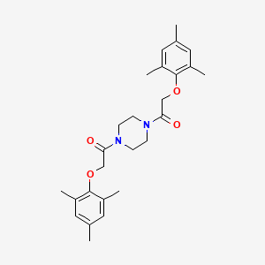 1,4-bis[(mesityloxy)acetyl]piperazine