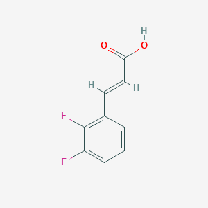 molecular formula C9H6F2O2 B351281 2,3-Difluorocinnamic acid CAS No. 207981-48-4