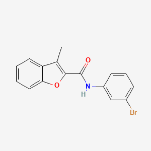 N-(3-bromophenyl)-3-methyl-1-benzofuran-2-carboxamide