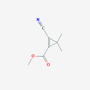 Methyl 2-cyano-3,3-dimethylcyclopropene-1-carboxylate