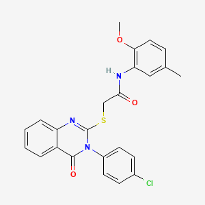 molecular formula C24H20ClN3O3S B3513343 SALOR-INT L247456-1EA CAS No. 477333-04-3