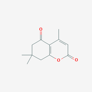 4,7,7-trimethyl-7,8-dihydro-2H-chromene-2,5(6H)-dione