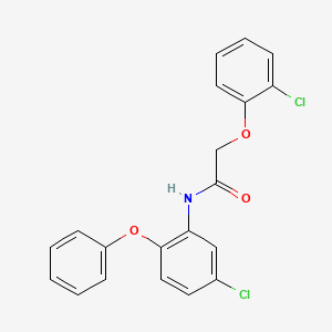 2-(2-chlorophenoxy)-N-(5-chloro-2-phenoxyphenyl)acetamide