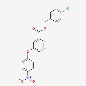 4-chlorobenzyl 3-(4-nitrophenoxy)benzoate