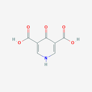 molecular formula C7H5NO5 B351354 3,5-Pyridinedicarboxylic acid, 4-hydroxy- CAS No. 89677-98-5