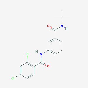 N-[3-(tert-butylcarbamoyl)phenyl]-2,4-dichlorobenzamide