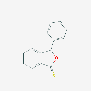 molecular formula C14H10OS B351449 3-phenyl-3H-2-benzofuran-1-thione CAS No. 163226-46-8