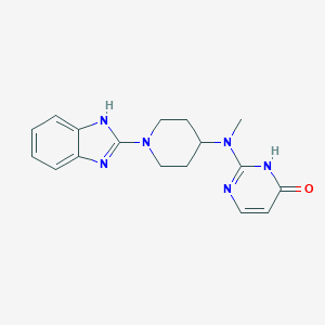 2-[[1-(1H-benzimidazol-2-yl)piperidin-4-yl]-methylamino]-1H-pyrimidin-6-one