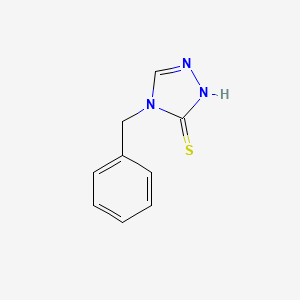 molecular formula C9H9N3S B3515811 4-benzyl-4H-1,2,4-triazole-3-thiol 