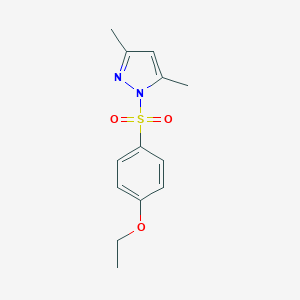 B351590 1-(4-Ethoxyphenyl)sulfonyl-3,5-dimethylpyrazole CAS No. 23920-80-1