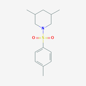 B351593 3,5-Dimethyl-1-[(4-methylphenyl)sulfonyl]piperidine CAS No. 349397-07-5