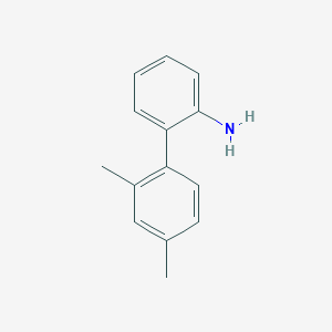 molecular formula C14H15N B351596 2',4'-Dimethyl[1,1'-biphenyl]-2-ylamine 