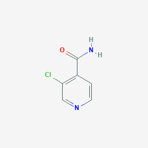 molecular formula C6H5ClN2O B035161 3-氯吡啶-4-甲酰胺 CAS No. 100859-32-3