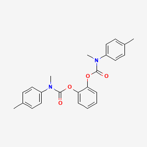 [2-[methyl-(4-methylphenyl)carbamoyl]oxyphenyl] N-methyl-N-(4-methylphenyl)carbamate