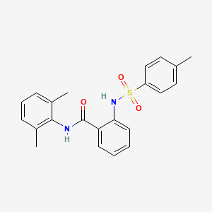 N-(2,6-dimethylphenyl)-2-{[(4-methylphenyl)sulfonyl]amino}benzamide