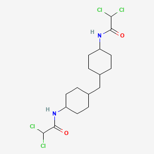 N,N'-(methylenedi-4,1-cyclohexanediyl)bis(2,2-dichloroacetamide)