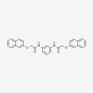 N,N'-1,3-phenylenebis[2-(2-naphthyloxy)acetamide]