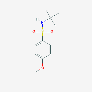 molecular formula C12H19NO3S B351864 N-tert-butyl-4-ethoxybenzenesulfonamide CAS No. 676146-35-3