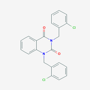 1,3-bis(2-chlorobenzyl)-2,4(1H,3H)-quinazolinedione