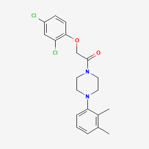 2-(2,4-DICHLOROPHENOXY)-1-[4-(2,3-DIMETHYLPHENYL)PIPERAZINO]-1-ETHANONE