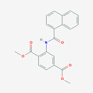 DIMETHYL 2-[(1-NAPHTHYLCARBONYL)AMINO]TEREPHTHALATE