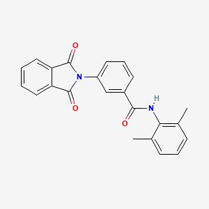 N-(2,6-dimethylphenyl)-3-(1,3-dioxo-1,3-dihydro-2H-isoindol-2-yl)benzamide