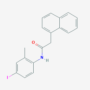 N-(4-iodo-2-methylphenyl)-2-naphthalen-1-ylacetamide