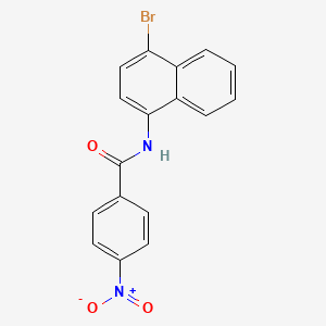 N-(4-bromonaphthalen-1-yl)-4-nitrobenzamide