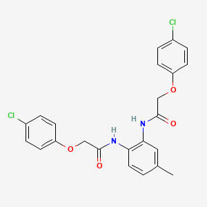 N,N'-(4-methyl-1,2-phenylene)bis[2-(4-chlorophenoxy)acetamide]