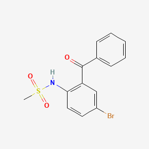 N-(2-benzoyl-4-bromophenyl)methanesulfonamide