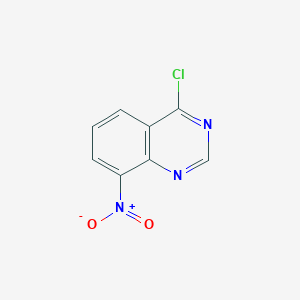 molecular formula C8H4ClN3O2 B035215 4-Chloro-8-nitroquinazoline CAS No. 19815-18-0