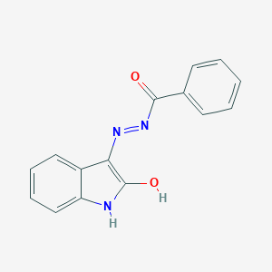 2,3-Indolinedione 3-benzoylhydrazone