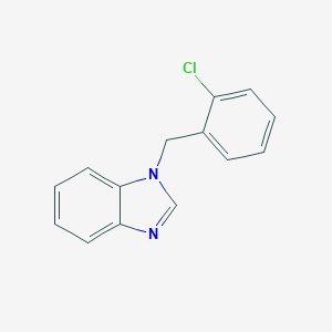 1-[(2-Chlorophenyl)methyl]benzimidazole