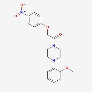 1-[4-(2-Methoxyphenyl)piperazin-1-yl]-2-(4-nitrophenoxy)ethanone