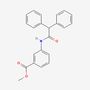 methyl 3-[(diphenylacetyl)amino]benzoate