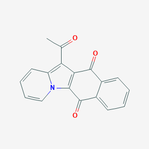 12-Acetylnaphtho[2,3-b]indolizine-6,11-dione