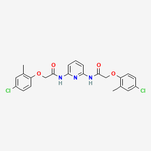 N,N'-2,6-pyridinediylbis[2-(4-chloro-2-methylphenoxy)acetamide]