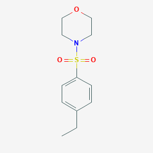 molecular formula C12H17NO3S B352199 4-(4-Ethylphenyl)sulfonylmorpholine CAS No. 58722-31-9