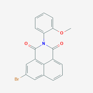 5-bromo-2-(2-methoxyphenyl)-1H-benzo[de]isoquinoline-1,3(2H)-dione