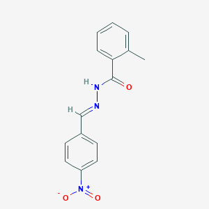 2-methyl-N'-(4-nitrobenzylidene)benzohydrazide