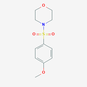 molecular formula C11H15NO4S B352210 4-(4-Methoxyphenyl)sulfonylmorpholine CAS No. 35088-87-0