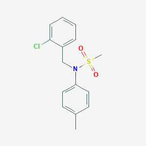 N-(2-chlorobenzyl)-N-(4-methylphenyl)methanesulfonamide