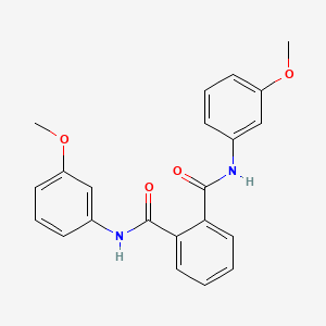 N1N2-BIS(3-METHOXYPHENYL)BENZENE-12-DICARBOXAMIDE