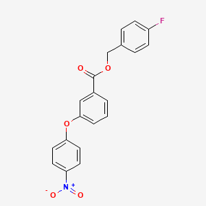 4-fluorobenzyl 3-(4-nitrophenoxy)benzoate