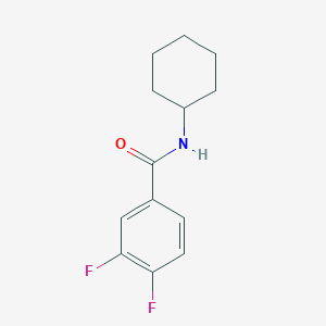 N-cyclohexyl-3,4-difluorobenzamide