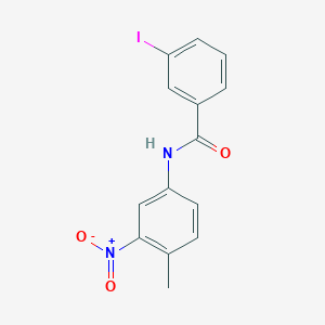 3-iodo-N-(4-methyl-3-nitrophenyl)benzamide